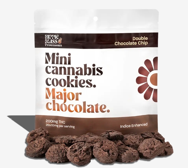Hippie Bliss - Cookies - 200mg - Double Chocolate Chip