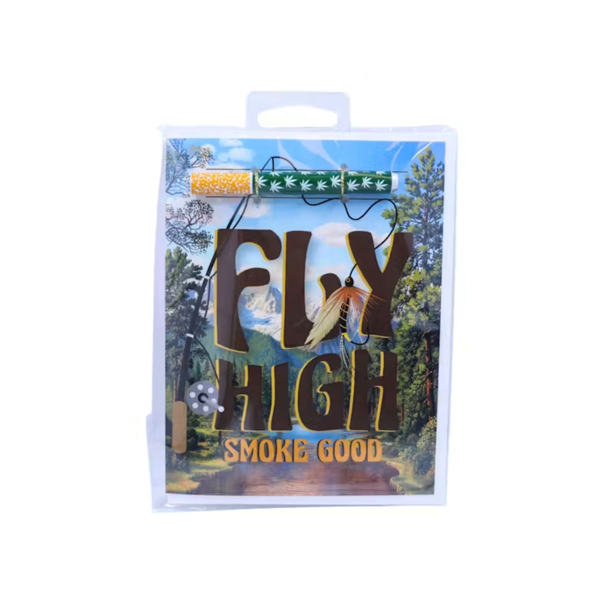 kushkards One Hitter Greeting Cards - Fly High Smoke Good