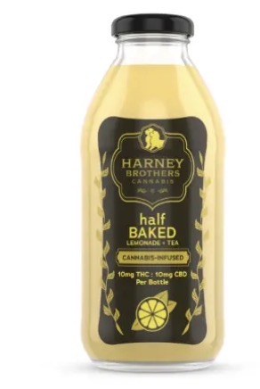 Half Baked Lemonade + Tea Bottle | THC | Harney Brothers