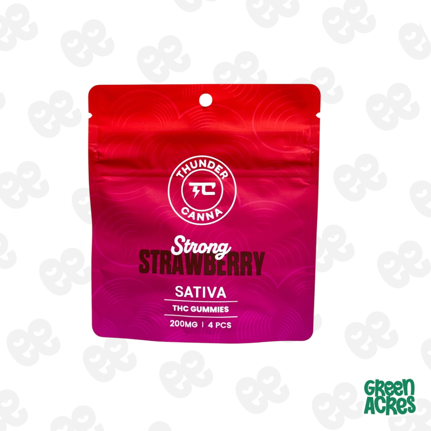 Strawberry 200MG Gummies (50mgx4)