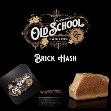 Old School Hash Co- Runtz Brick Hash