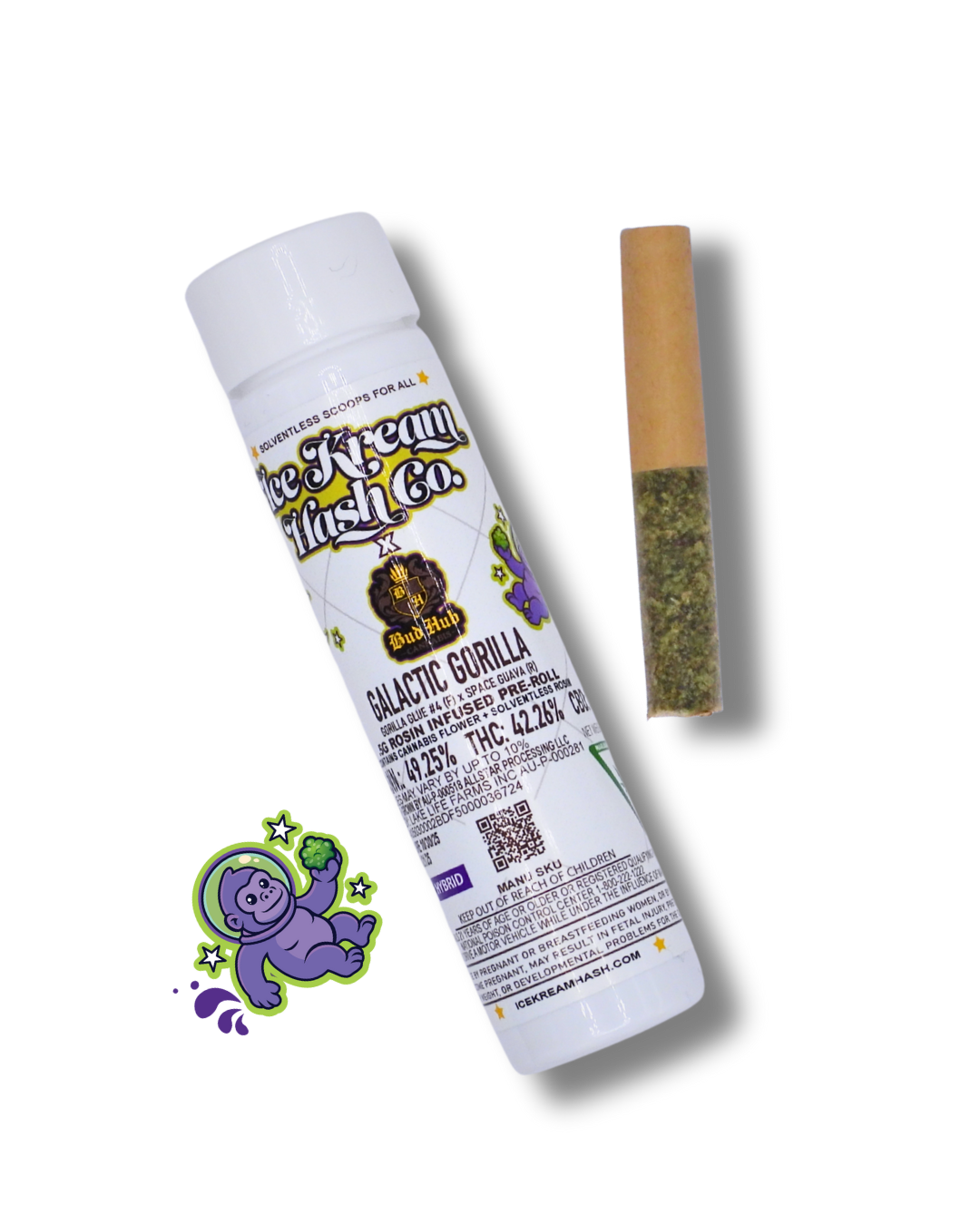 Ikhco Galactic Gorilla Rosin Infused