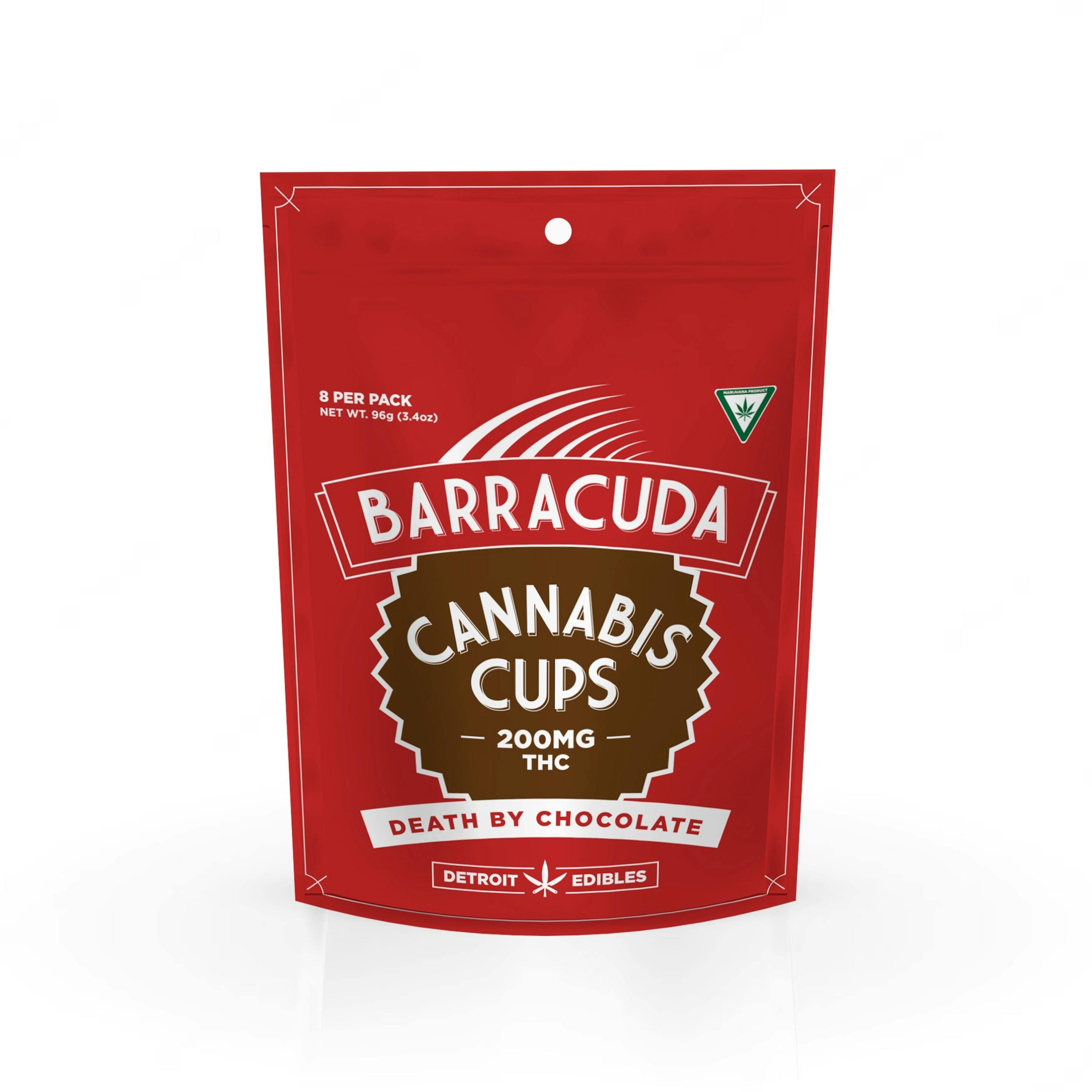Detroit Edible Barracuda Cup Death By Chocolate 200mg HD