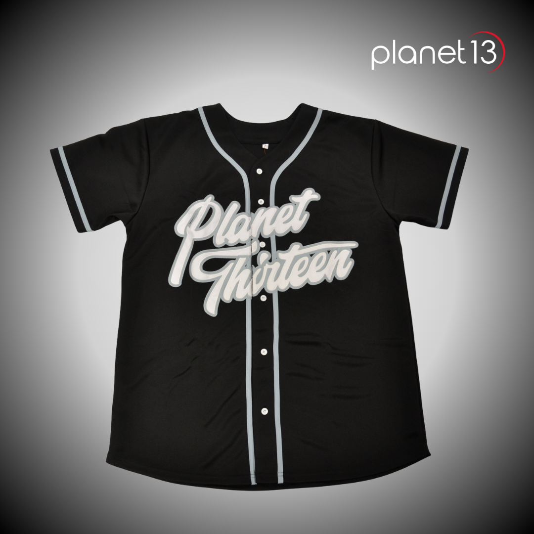Black Silver P13 Jersey