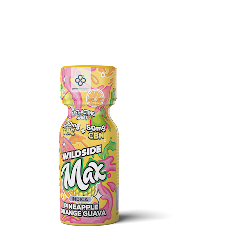 Wildside Max Shots: Pineapple Orange Guava 2:1 (THC:CBN) - 150mg