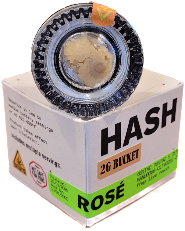 Rosé Hash Rosin | Midnight Farms