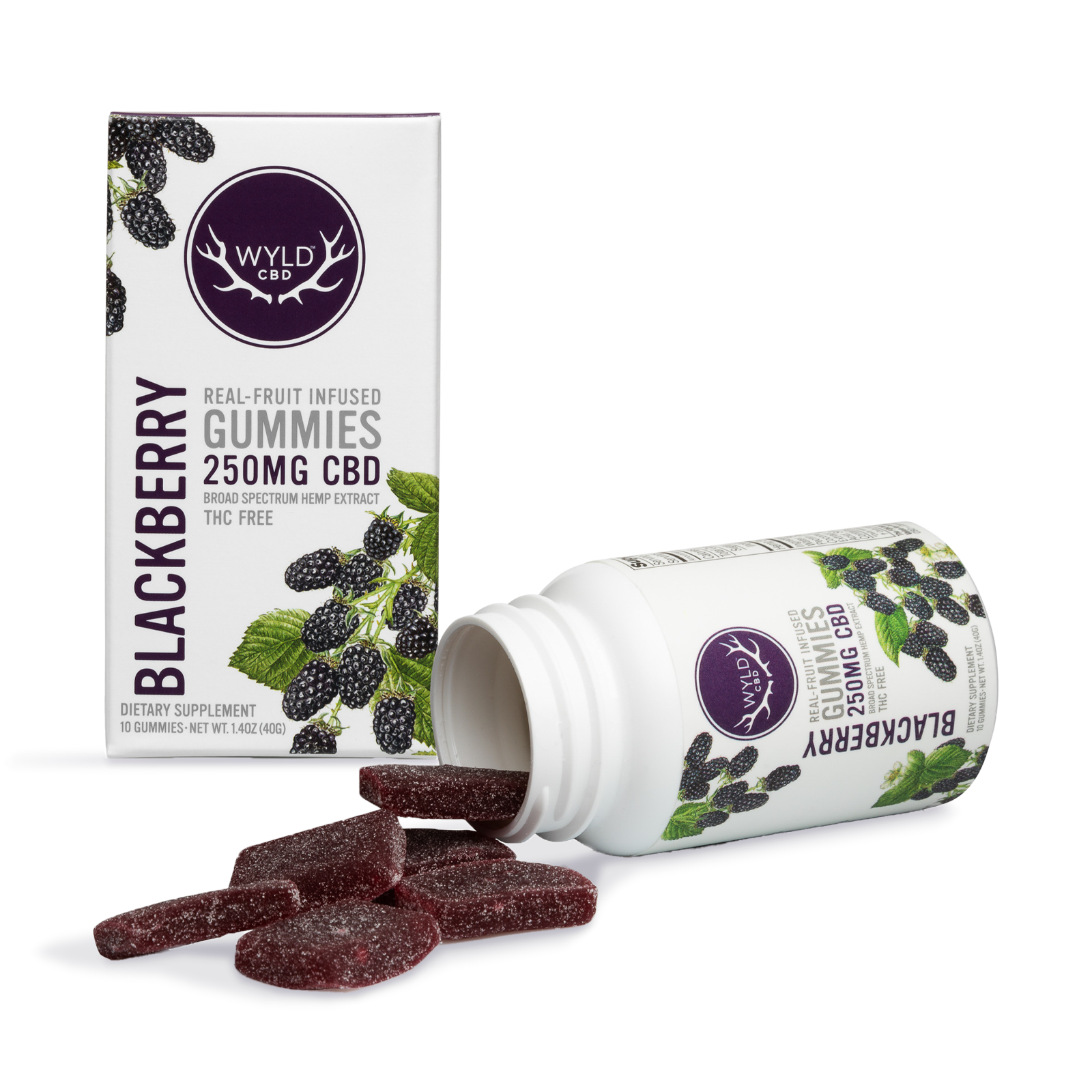 Blackberry CBD Gummies | 10-pack