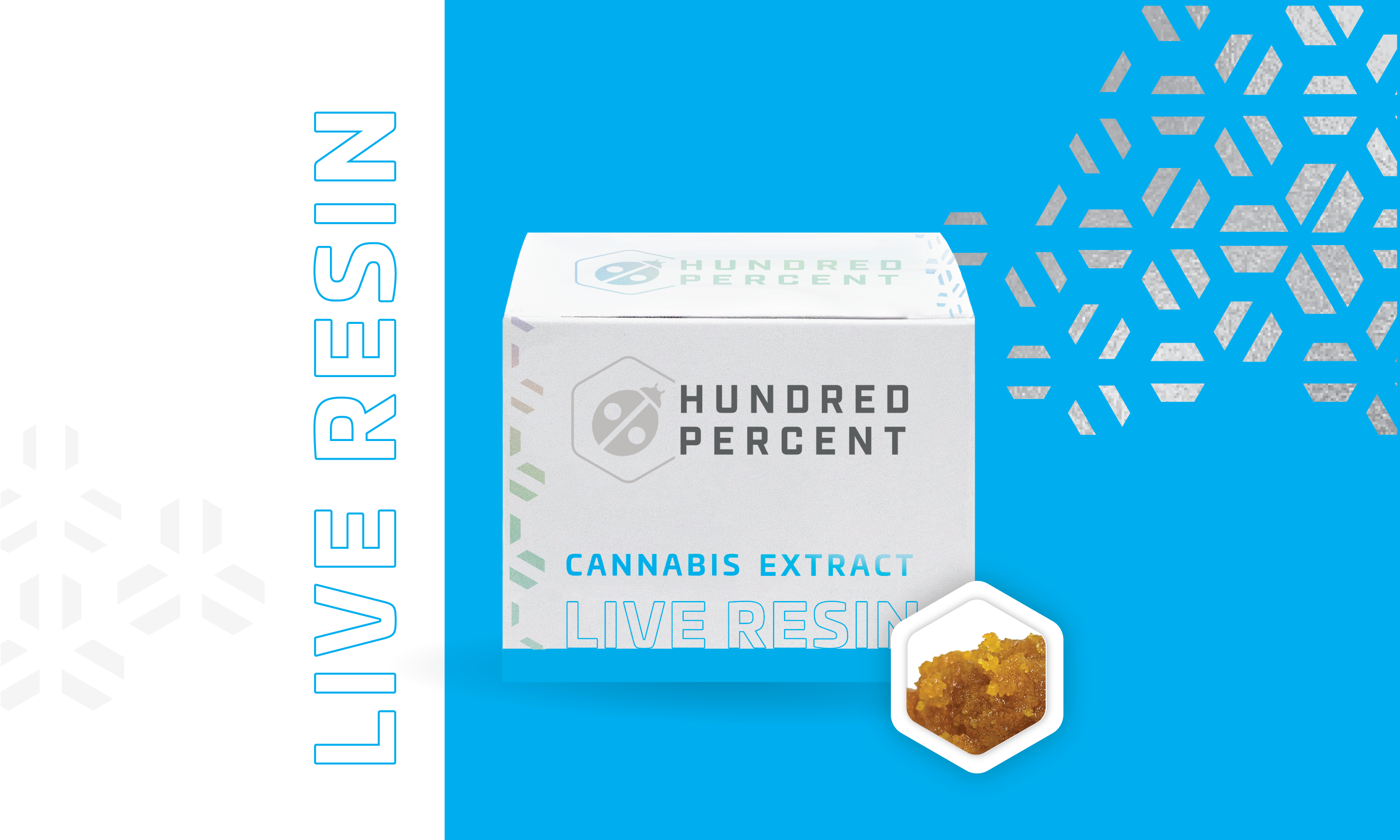 Hundred % Labs | C. Berries Live Resin Sugar 1g