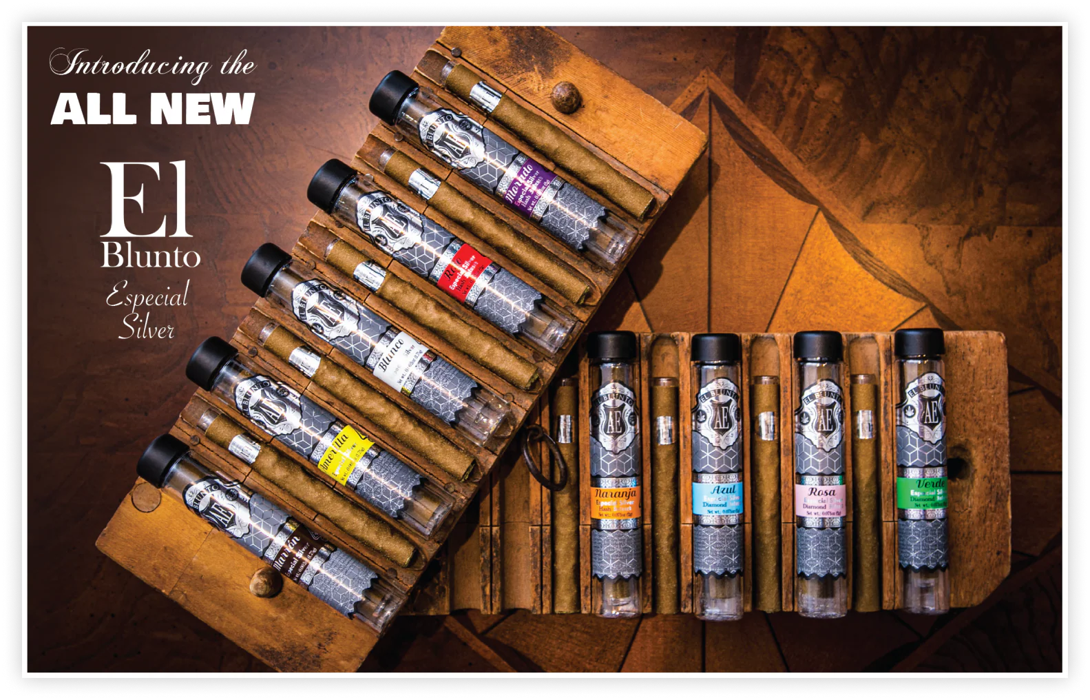 El Blunto - Naranja Especial Rose Gold - 1.65G Hash Infused Blunt
