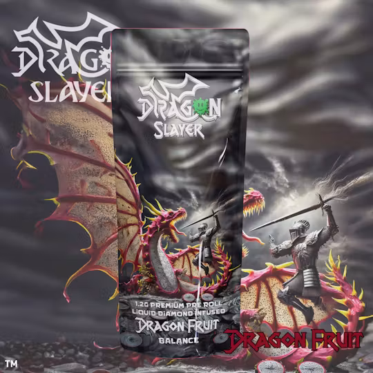 Dragon Slayer - Infused Preroll - 1.2g - Dragon Fruit