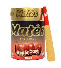 Infused Pre-Roll Pack | Mates | Apple Tart | .6gx5 | Muha Meds