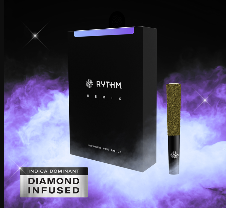 Rythm (Infused) 5pk Prerolls | Strawberry Shortcake | 2.5g (Indica)