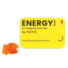 Nama | Energy Gummy Tin | 100mg THC | 100mg CBD | 20mg CBG | 20mg THCV | 1g by nama - edibles cannabis product
