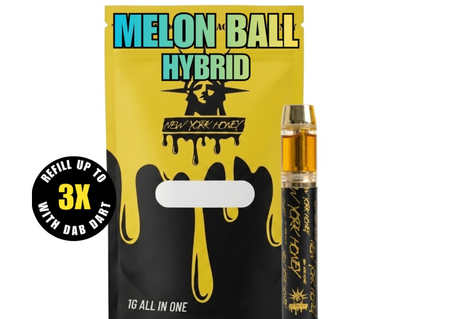 New York Honey - Melon Ball Disposable Vape - 1g