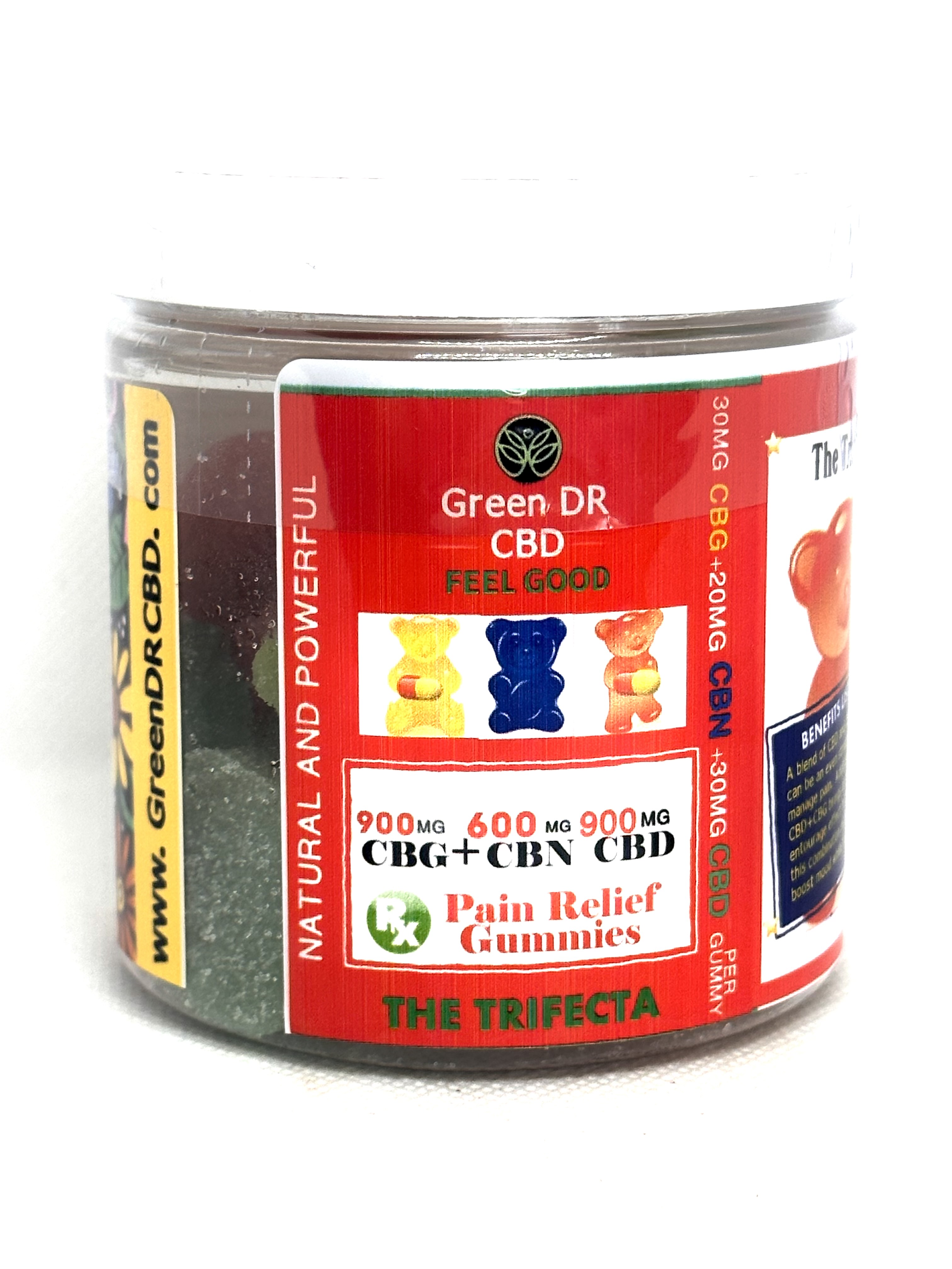 Trifecta CBG + CBN + CBD Gummies | 2400mg | 30ct