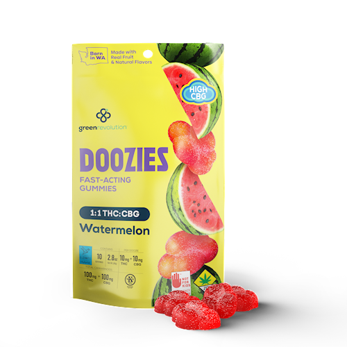 Watermelon CBG 1:1 Doozies | 10-pack