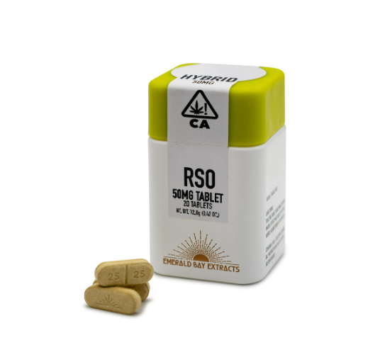 Cereal Milk RSO 50mg Tablets