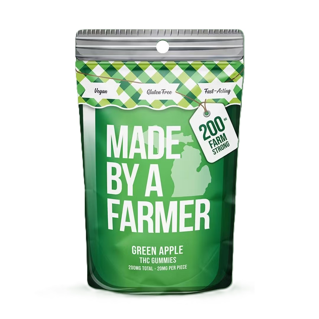 MBAF 200mg Full Spec Gummys (Vegan) - Green Apple
