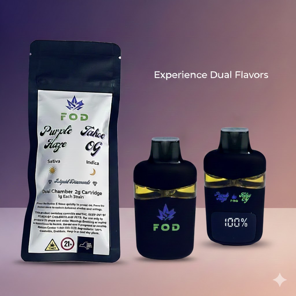 Dual Chamber Liquid Diamonds Disposable