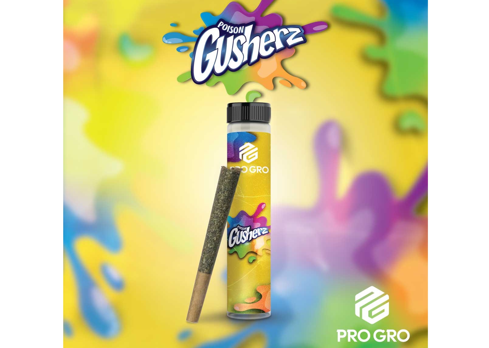 Pro Gro - Pre-roll 1g - Poison Gusherz