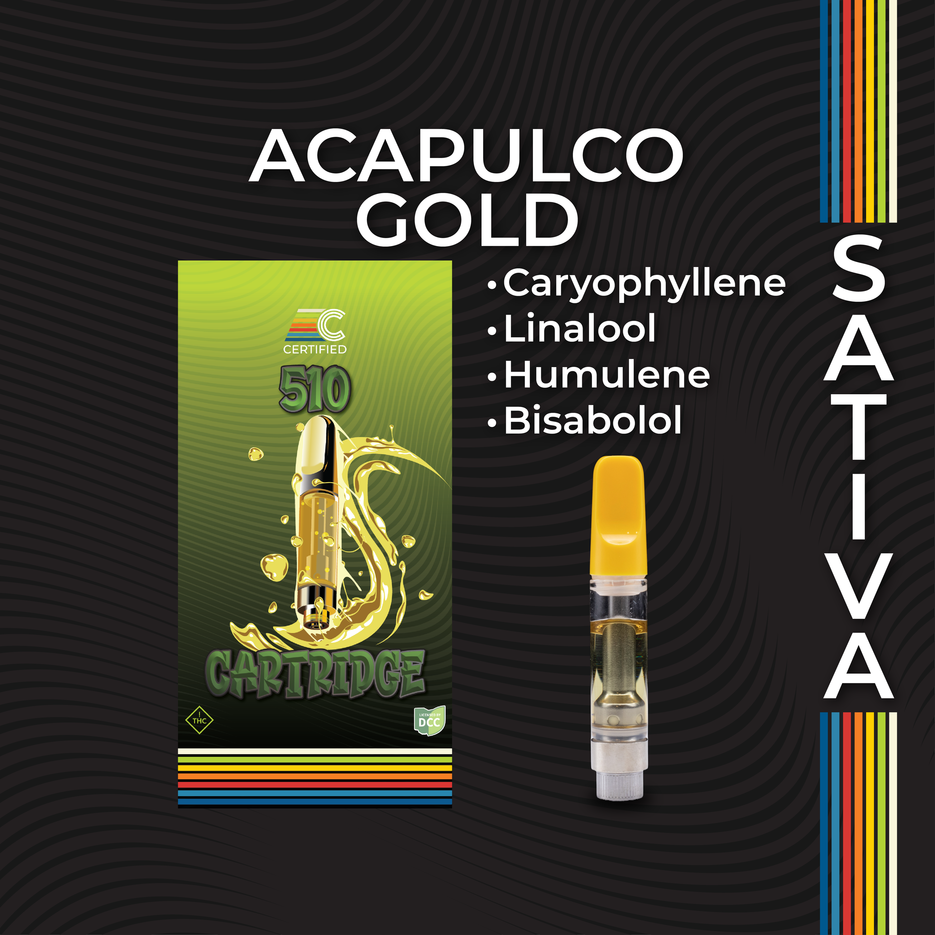 Certified Cultivators - Acapulco Gold - Cartridge - 1g