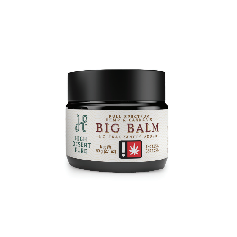 Big Balm | Unscented | 1:1:1 THC:CBD:CBG | 3204mg | 2.1 oz