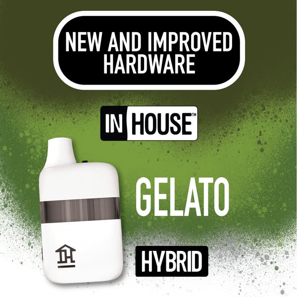 In House - Gelato - Disposable Vape - 1g