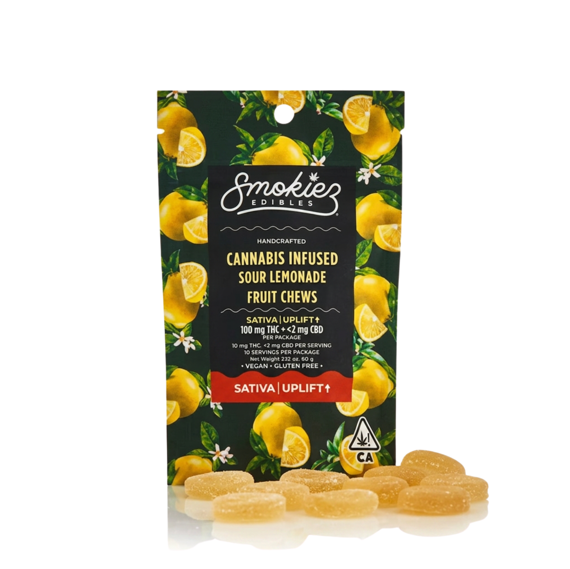 Smokiez Sour Lemonade 10pk 10mg Gummies