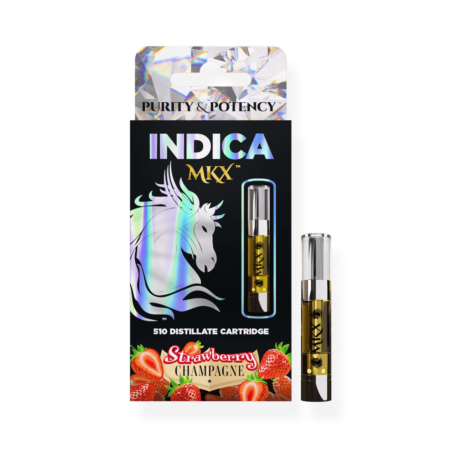 MKX - 1g 510 Cartridge - Strawberry Champagne