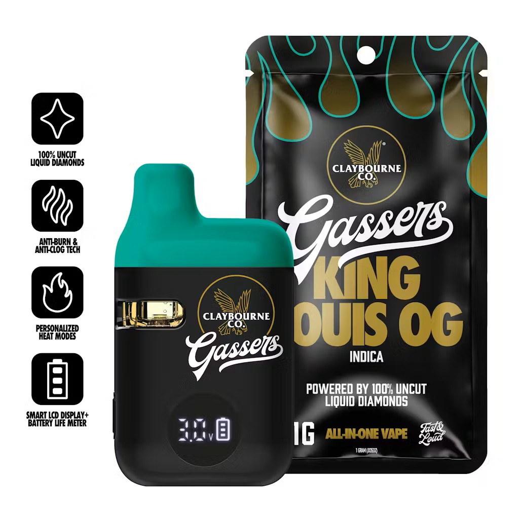 Claybourne Co. -  King Louis OG Gassers AIO - 1g