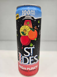 ST IDES - GEORGIA PEACH | 12OZ HIGH TEA 100MG
