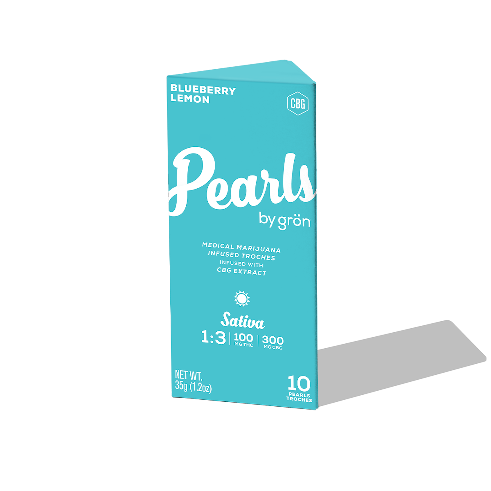 Blueberry Lemon 1:3 10mg THC | 30mg CBG | 10ct Troches