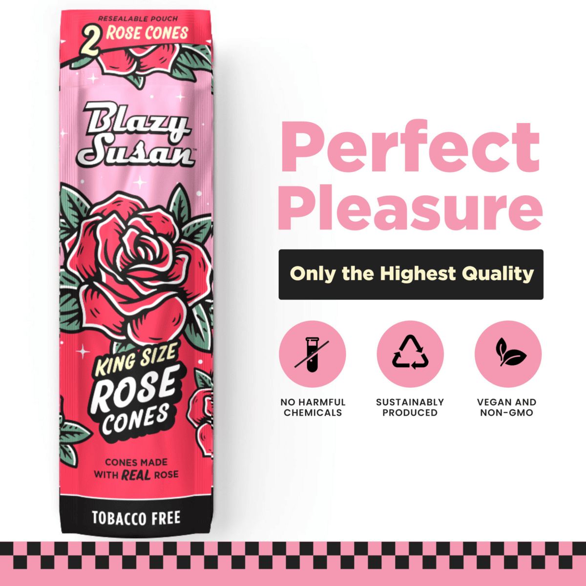 Blazy Susan - Rose Cone Wraps - 2ct