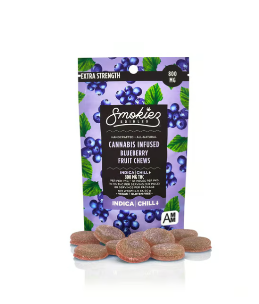 Sour Blueberry Gummy