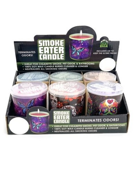 Smokezilla Smoke Eater Soy Candle assorted