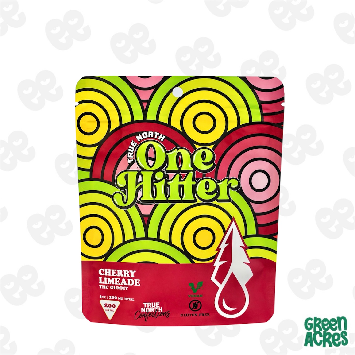 True North: Cherry Limeade One Hitter 200MG Gummy