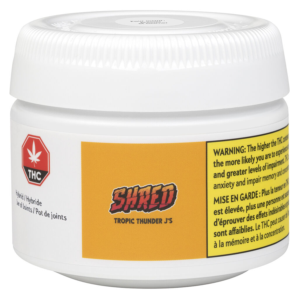 SHRED - Tropic Thunder J's Pre-Roll - 14x0.5g