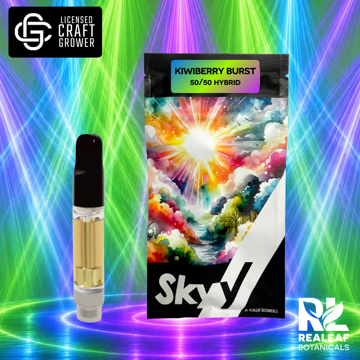 Kiwiberry Burst Vape Cartridge 2g