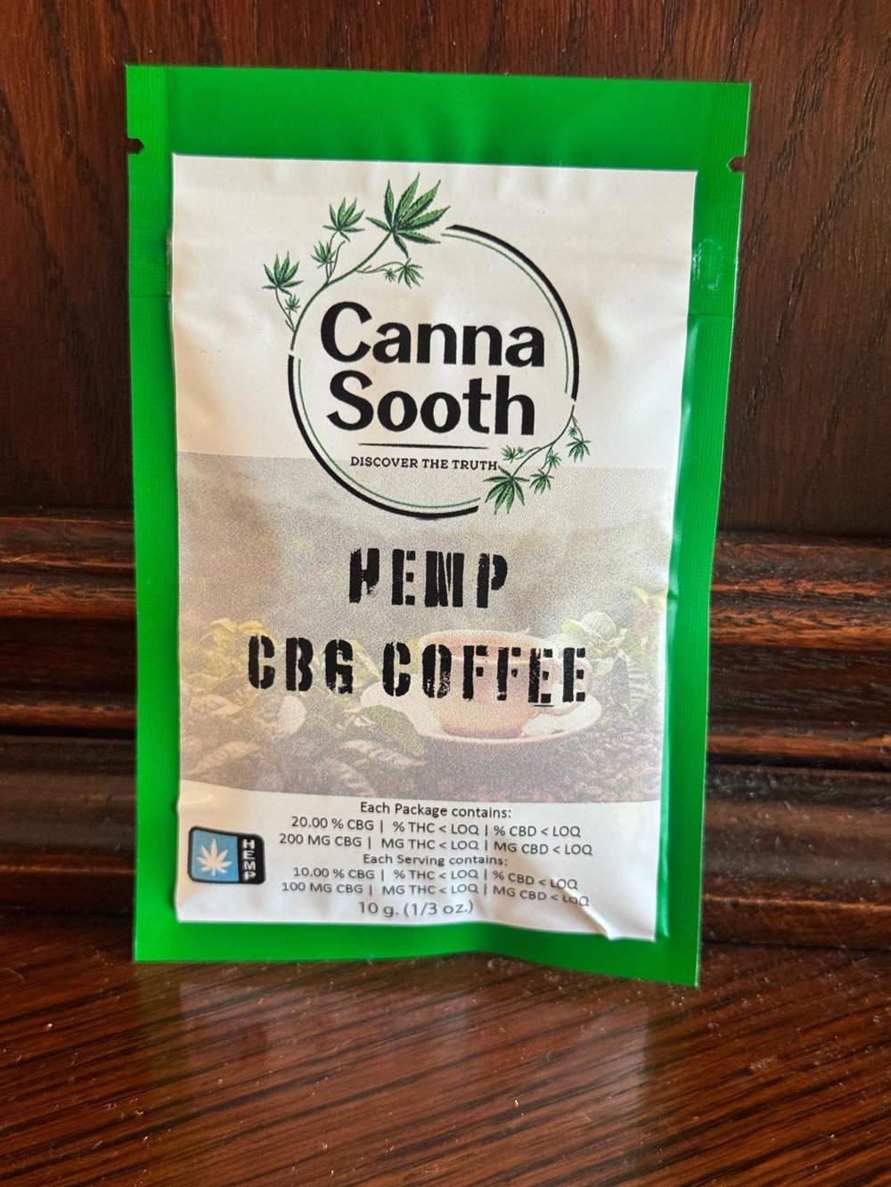 Hemp CBG Coffee | 200mg | 10 grams