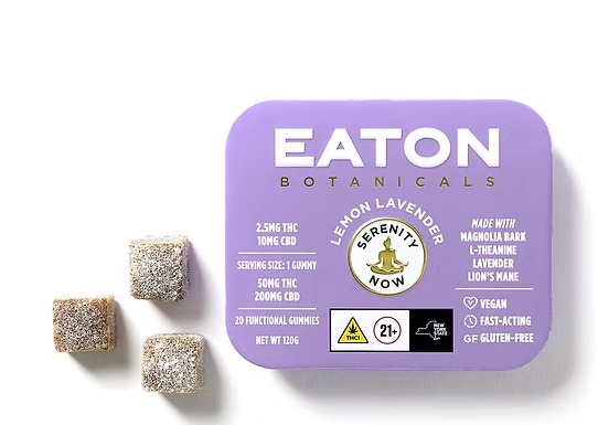 Eaton Botanicals - Lemon Lavender Serenity Gummies 20pk - 50mg