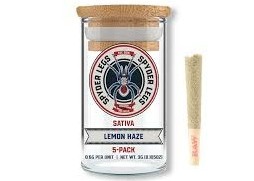 Spyder Legs Infused 5pk - Lemon Haze