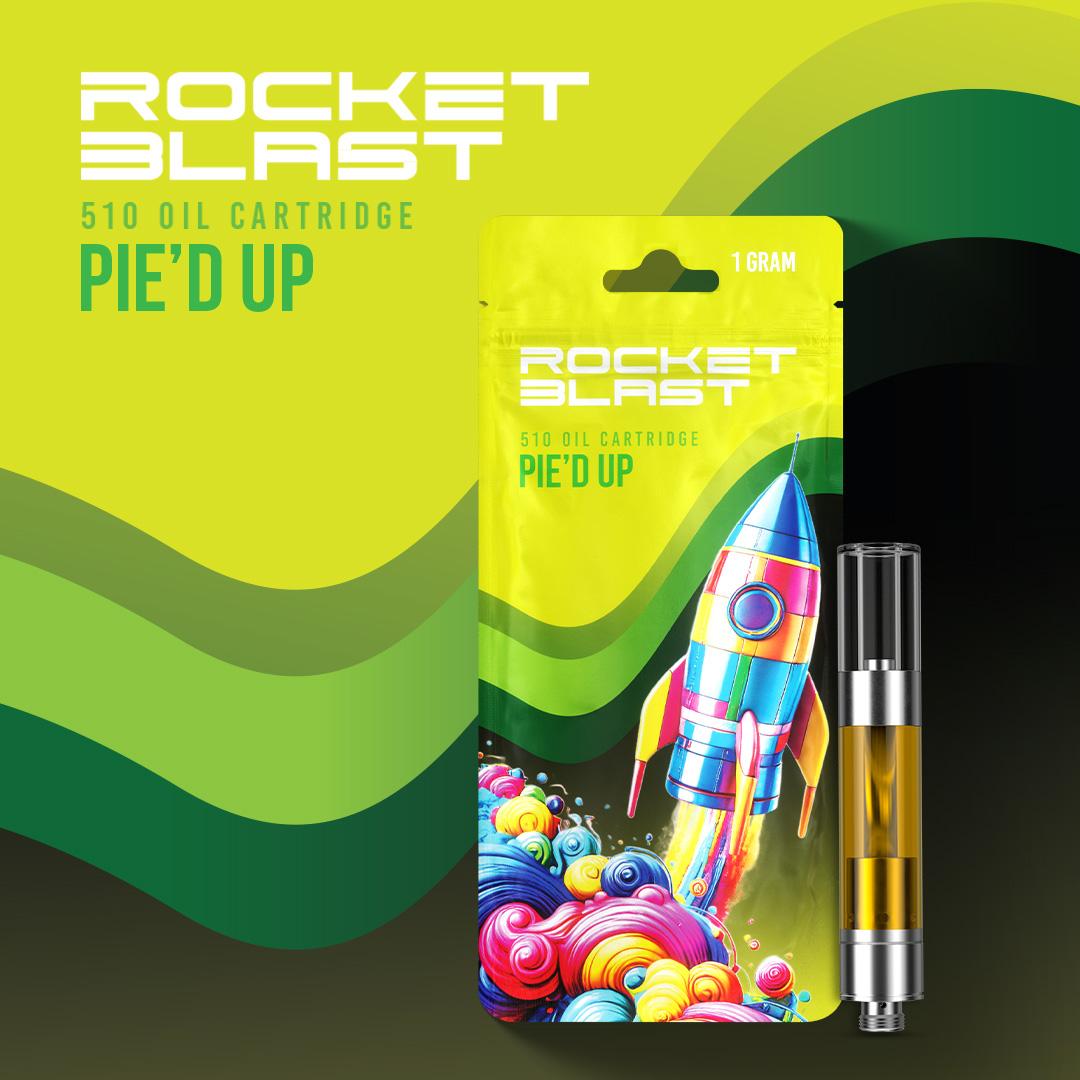 ROCKET BLAST | Vape Cart | Pie'd Up | 1g
