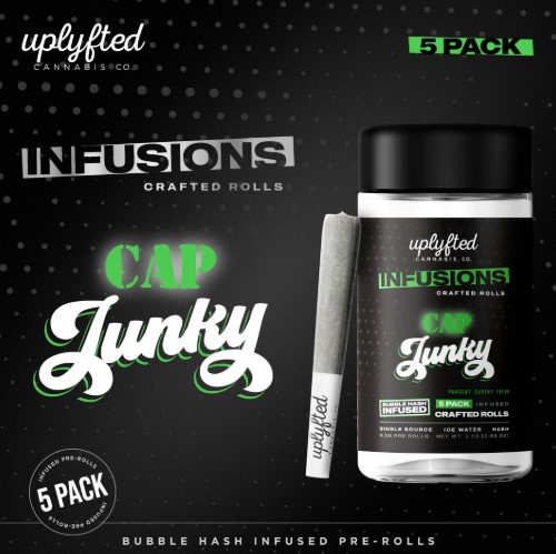 Uplyfted Cap Junky Infused 5pk (2.5g)