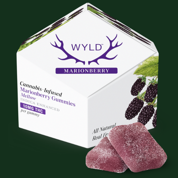 WYLD | Marionberry Gummies product photo