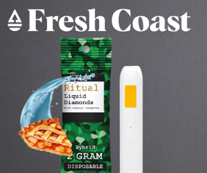 Fresh Coast | Ritual Pie Hoe Liquid Diamond All-In-One Cartridge | 2g