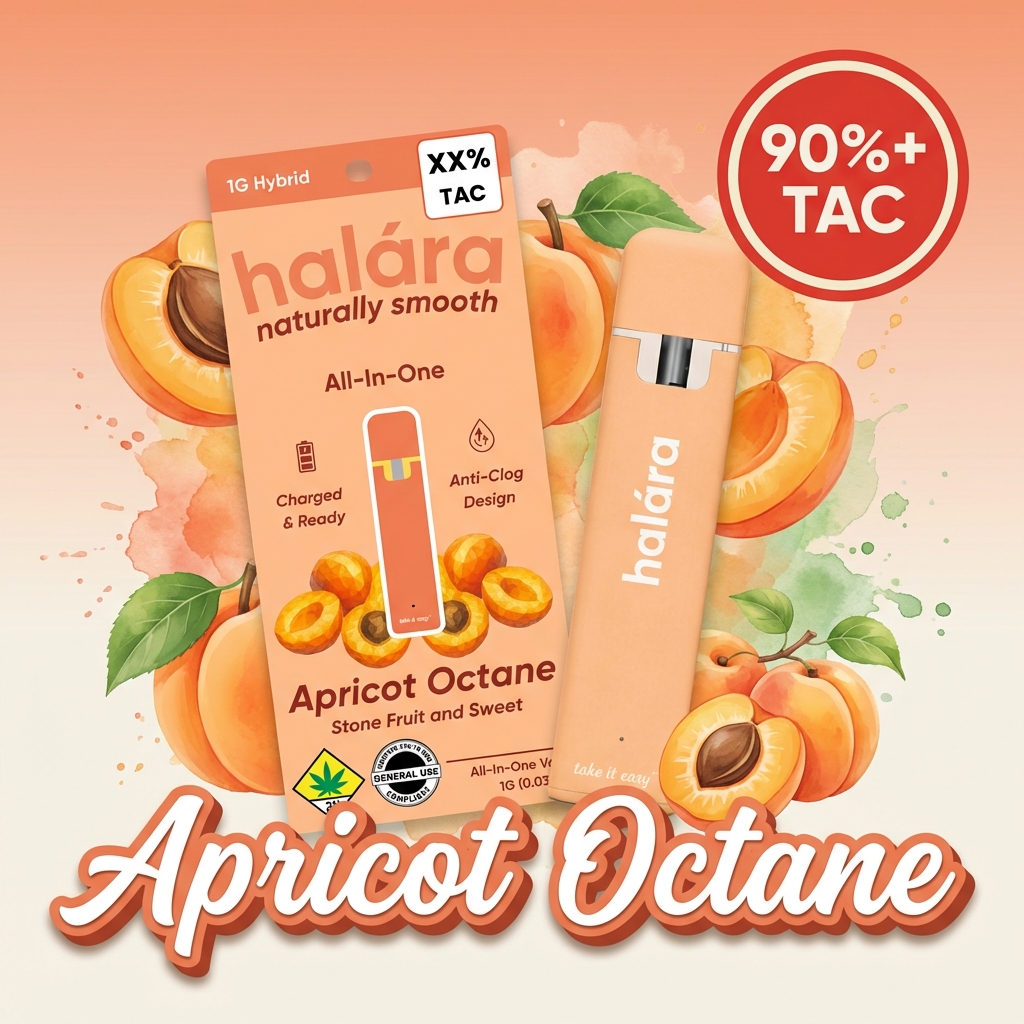 Apricot Octane - High THC All-in-One