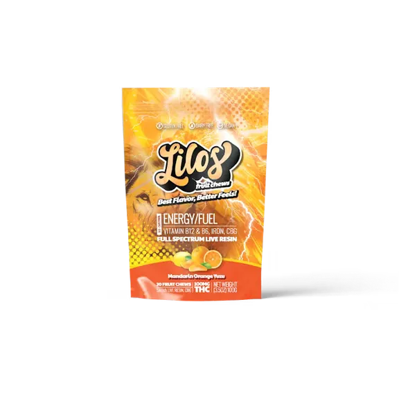Mandarin Orange Yuzu 1:1 THC:CBG Gummies (20 x 5mg) 100mg