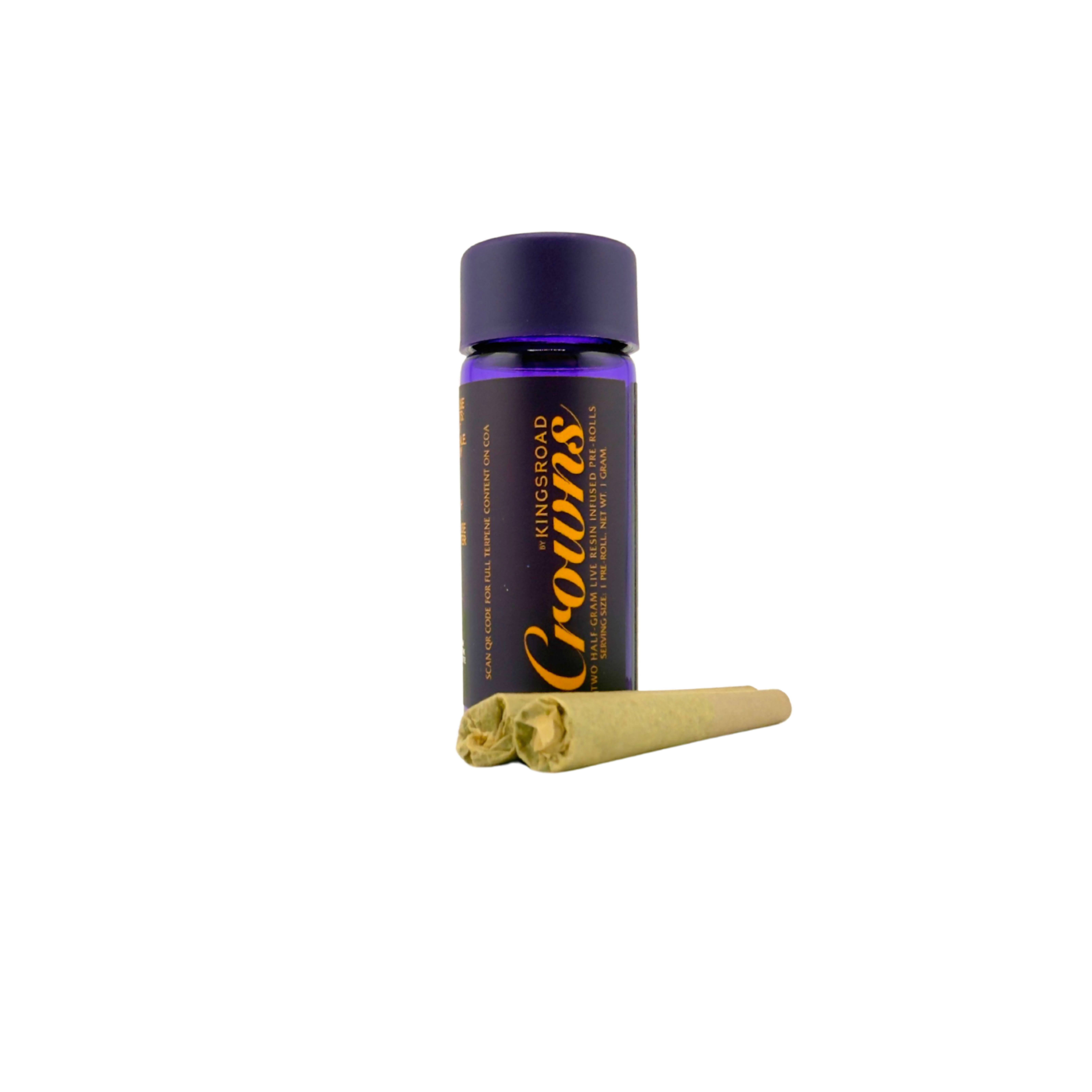 Kingsroad | Skywalker Cookie Dog x Lemon Cherry Gelato - Live Resin Infused Pre-Rolls | 2pk 1g