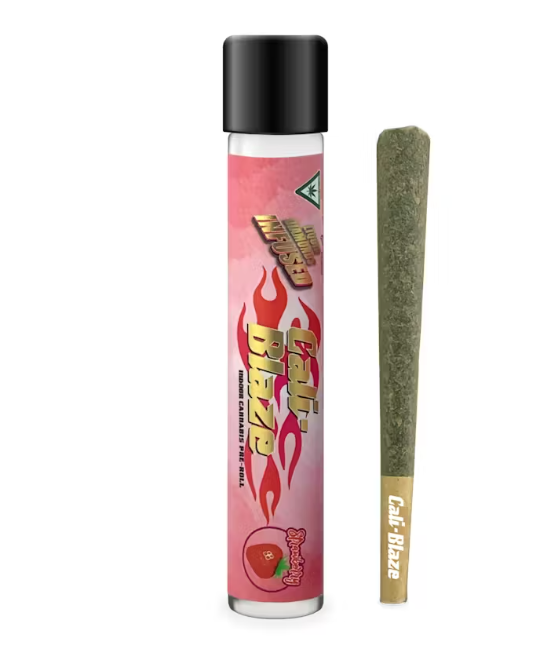 Cali-Blaze Infused Joint Liquid Diamonds Strawberry 1.2g
