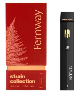 Fernway Cuban Black Haze Traveler Pro Vape